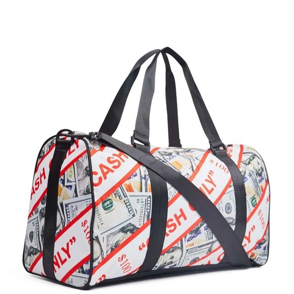 Reason Mens Multicolor Cash Only Adjustable Strap Sling Bag Duffel Bag One Size - Picture 4 of 6